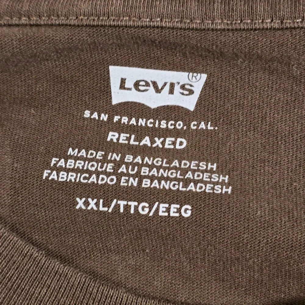 Levis T-Shirt Men's XXL The‎ Original Graphic Camouflage Relaxed Long Sleeve